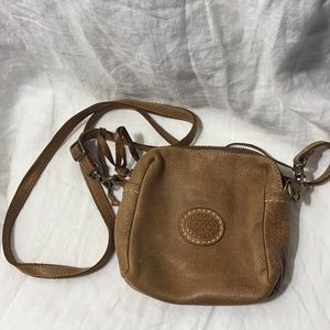Roots small cross body purse